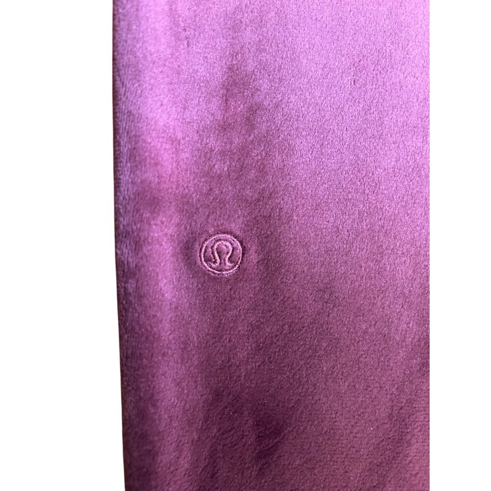 Lululemon Align Velvet Soft Jogger Pants Burgundy Xxs - Picture 3 of 12